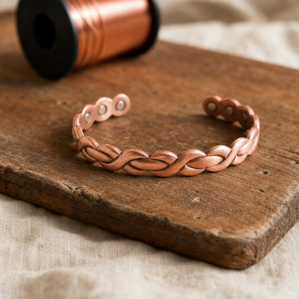 Bracelet Loom en Cuivre