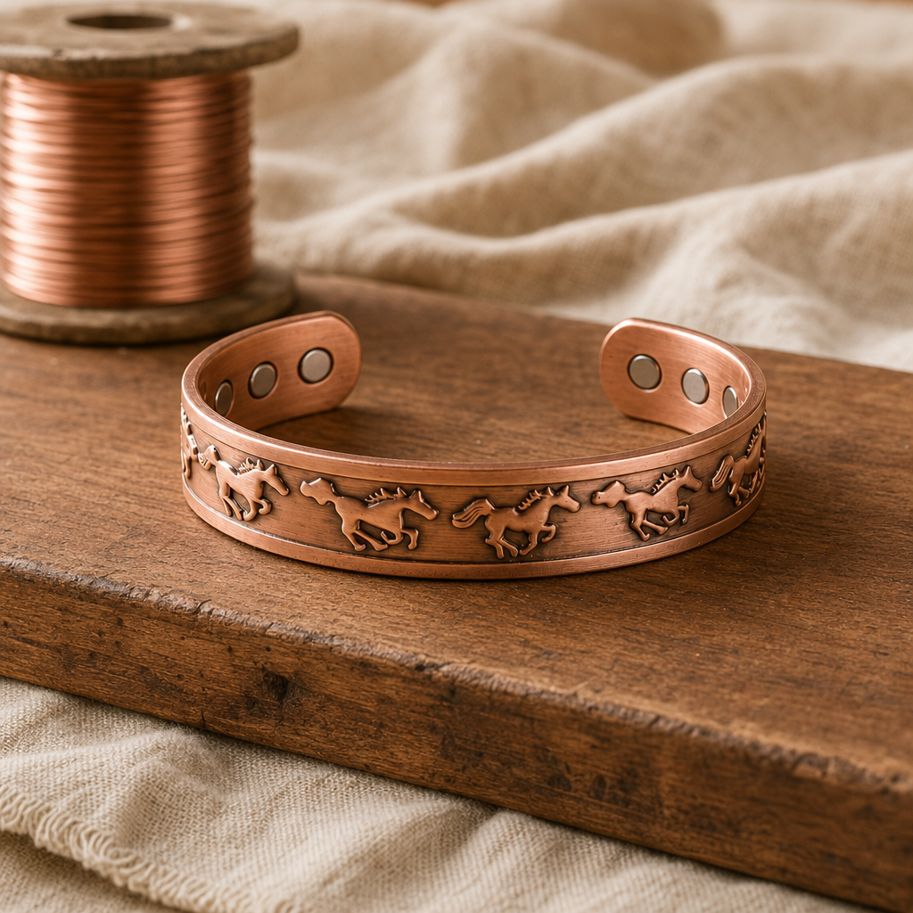Bracelet Cheval en Cuivre