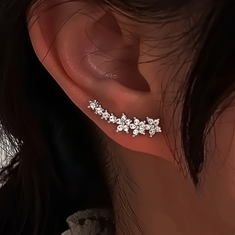 Aretes florales atemporales