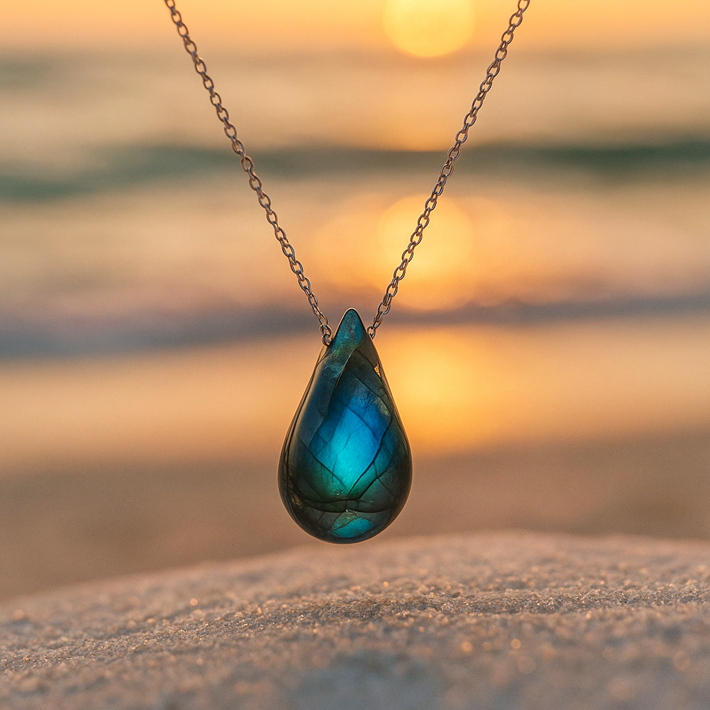 Lagune | Collier en labradorite