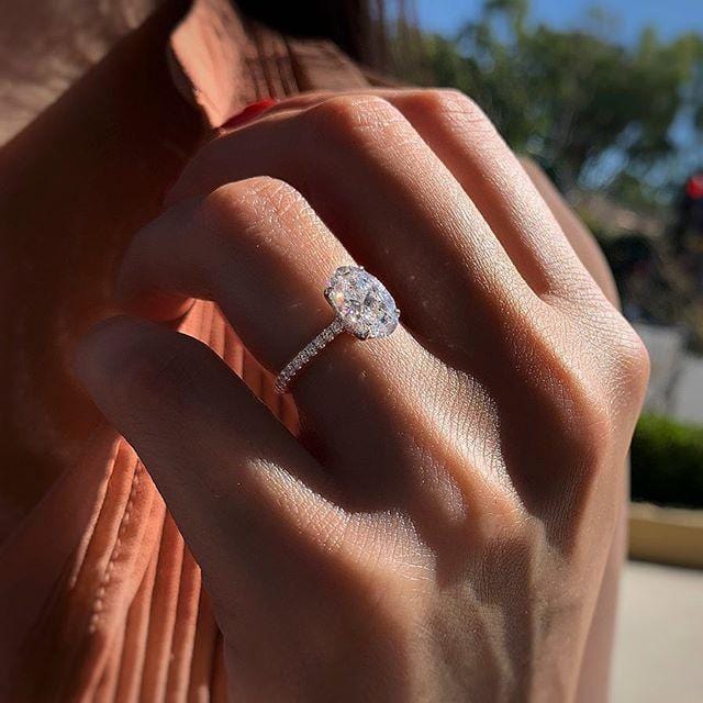 Benigna Pavesi Ring | White Gold