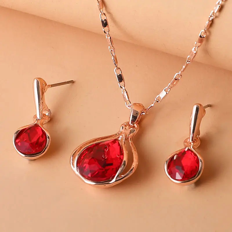 Zavina Morarel Jewelry Set | Gold