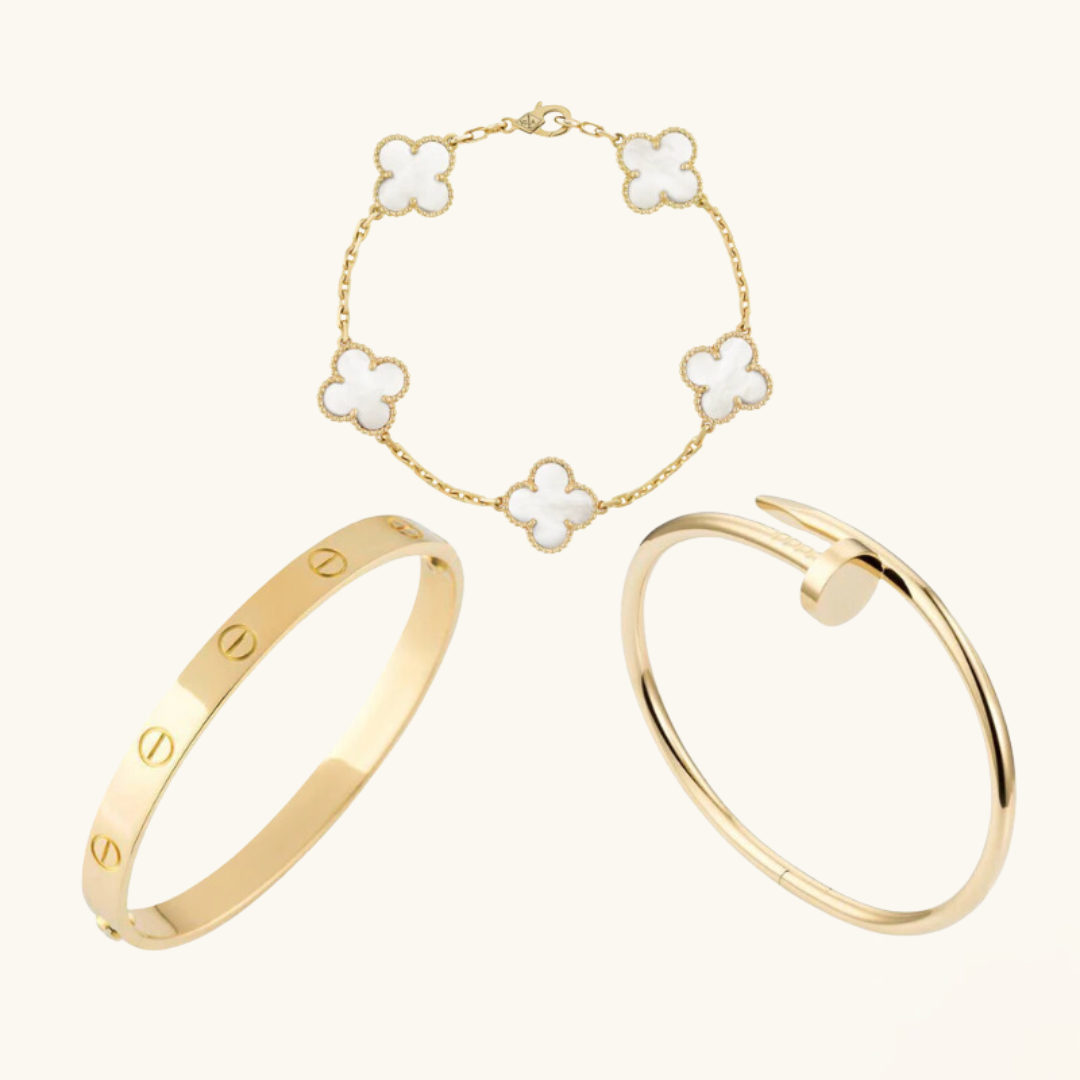 Conjunto de 3 Pulseras "Ellen"