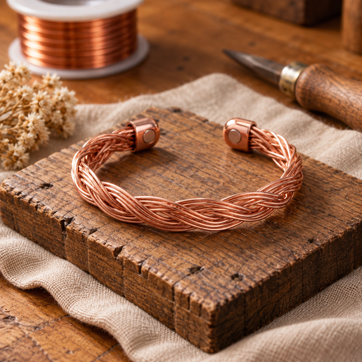 Bracelet Elm en Cuivre