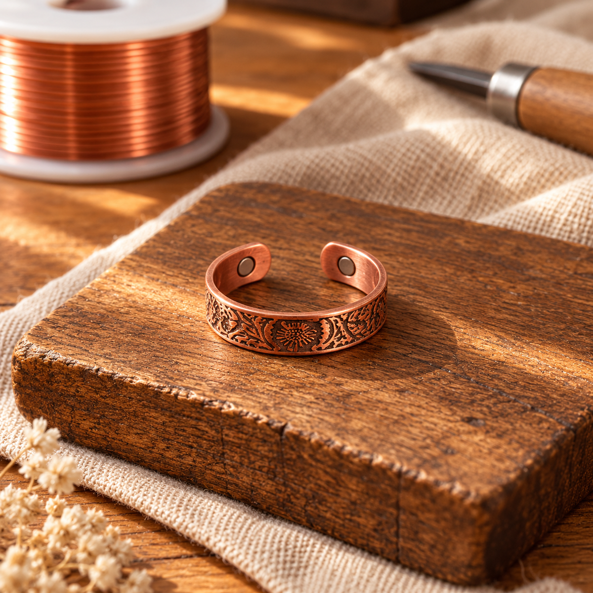 Bague Bole en Cuivre