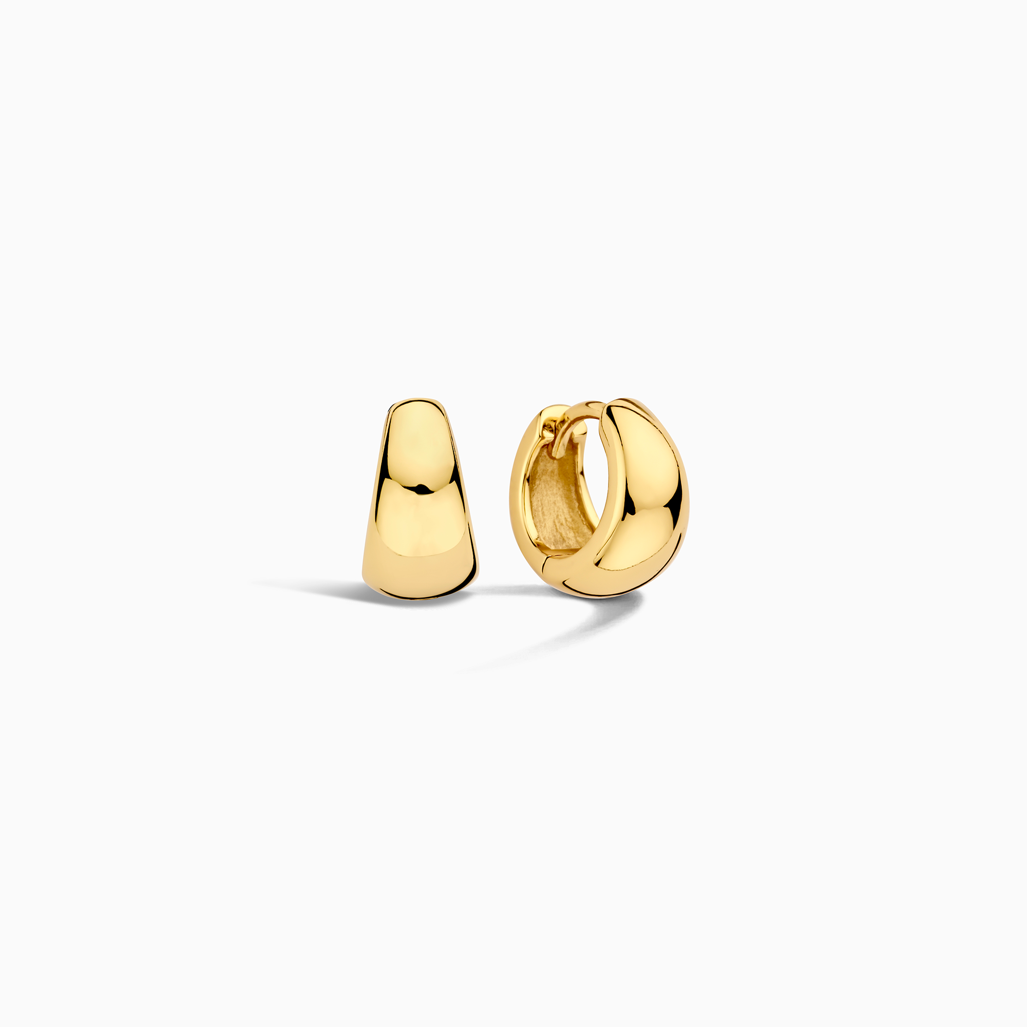 Rue Mini Hoops | White Gold