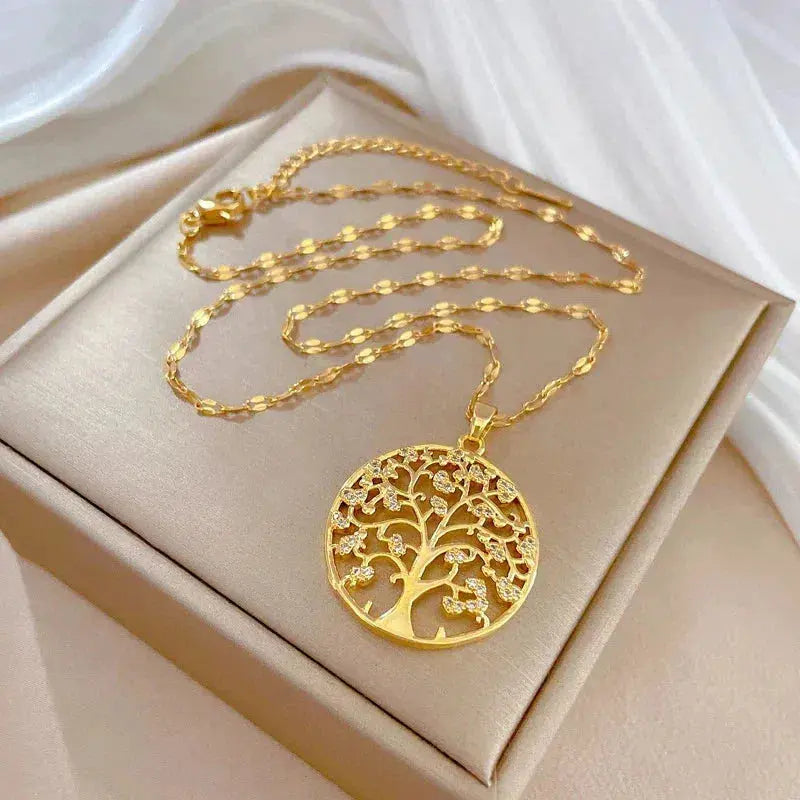 Collana in oro “Radici della Vita”
