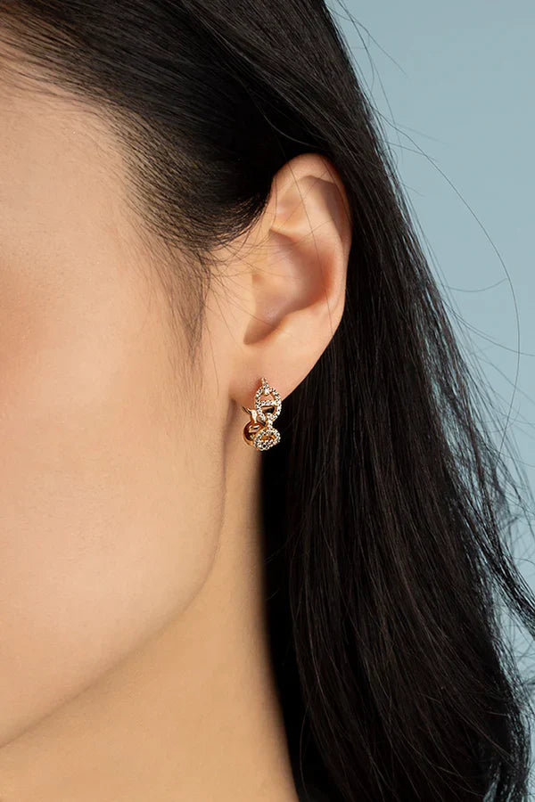 Isla Marina Earring | White Gold