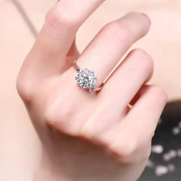 Aurea Fidessa Ring | White Gold