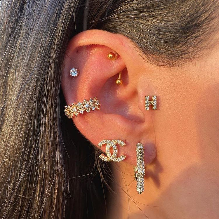 Pendientes Leni Dorados
