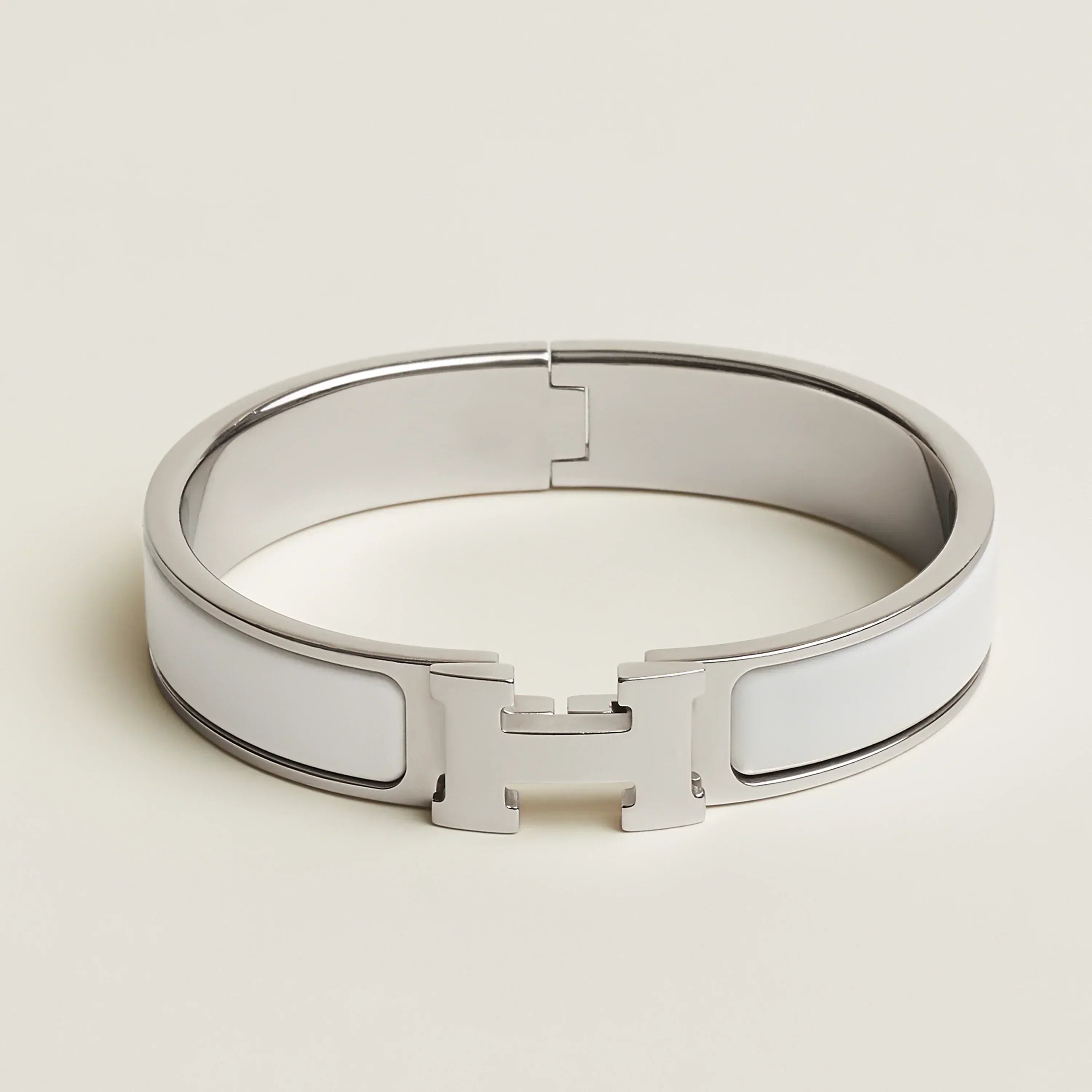 EXCLUSIVO | Pulsera Helene Blanca Plateada