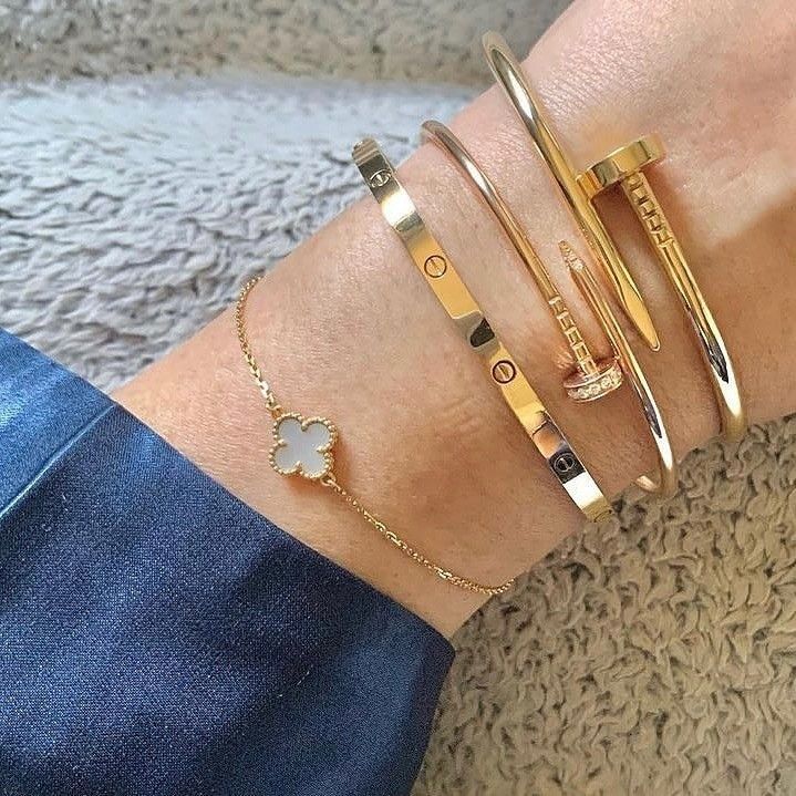 ETERNITY | Pulsera Dorada Fina