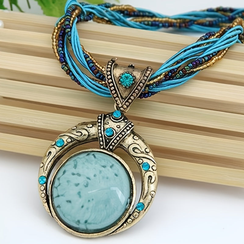 Collar bohemio con dije