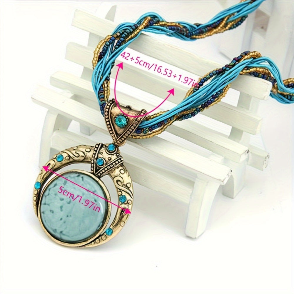 Collar bohemio con dije