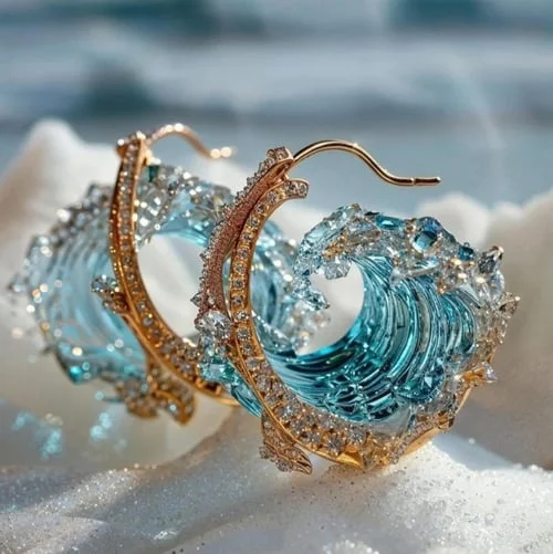 Aretes Promesa del Océano
