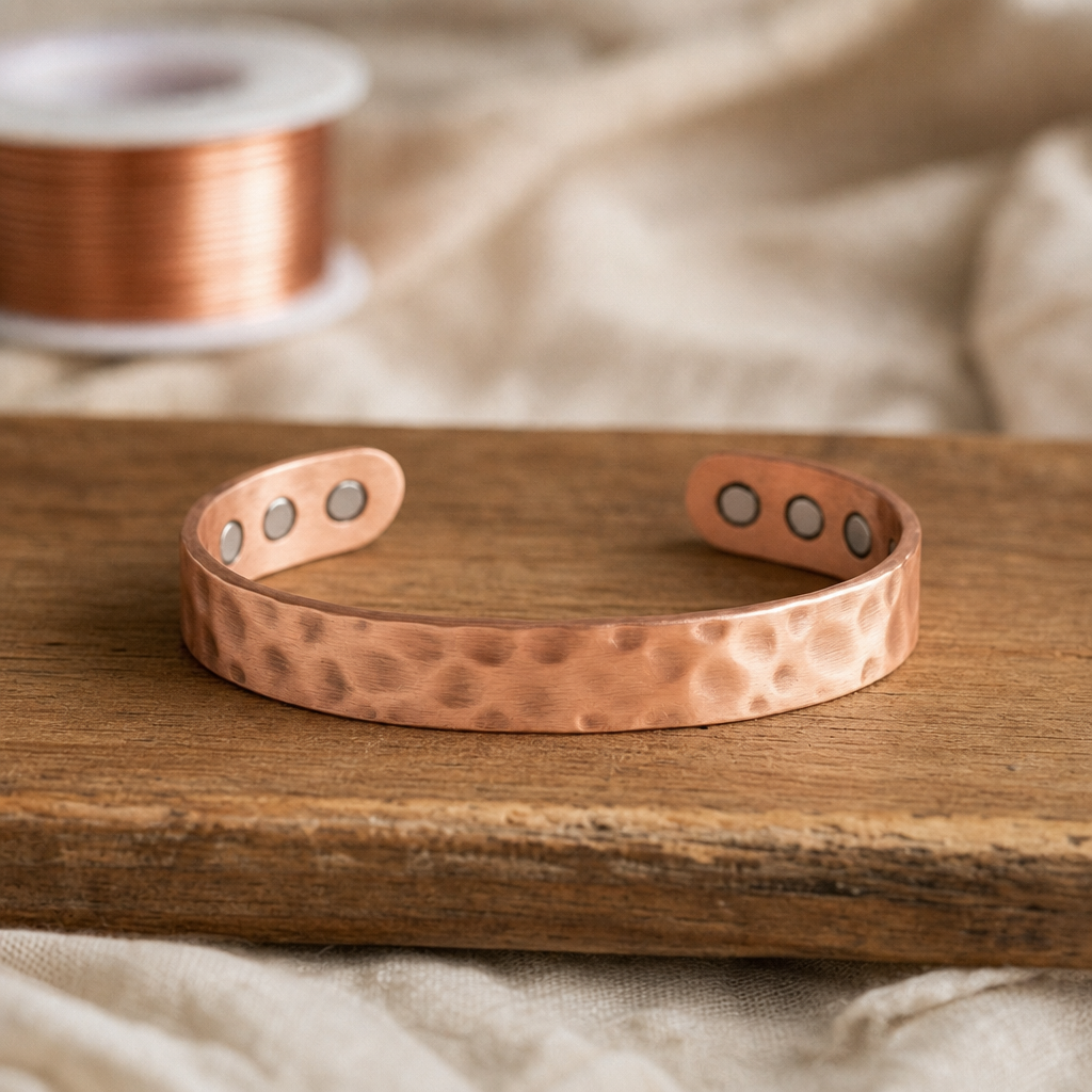 Bracelet Jonc en Cuivre Lodestone