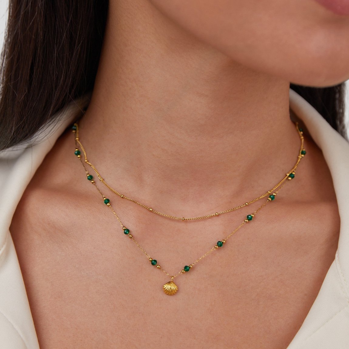 Collar chic de oro