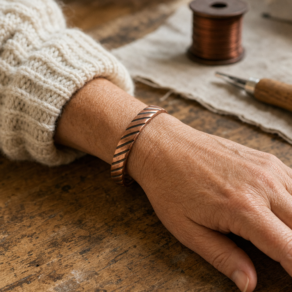 Bracelet Thorn en cuivre
