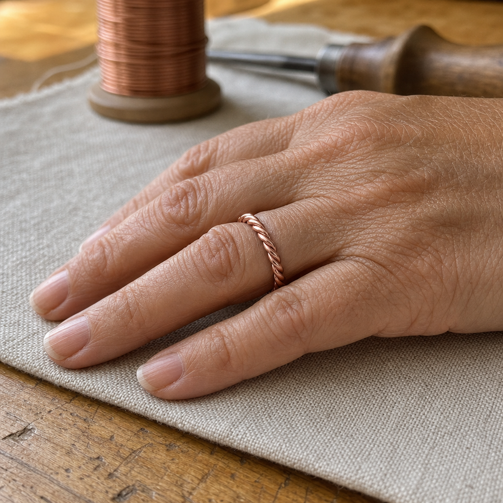 Bague en Cuivre Tensor