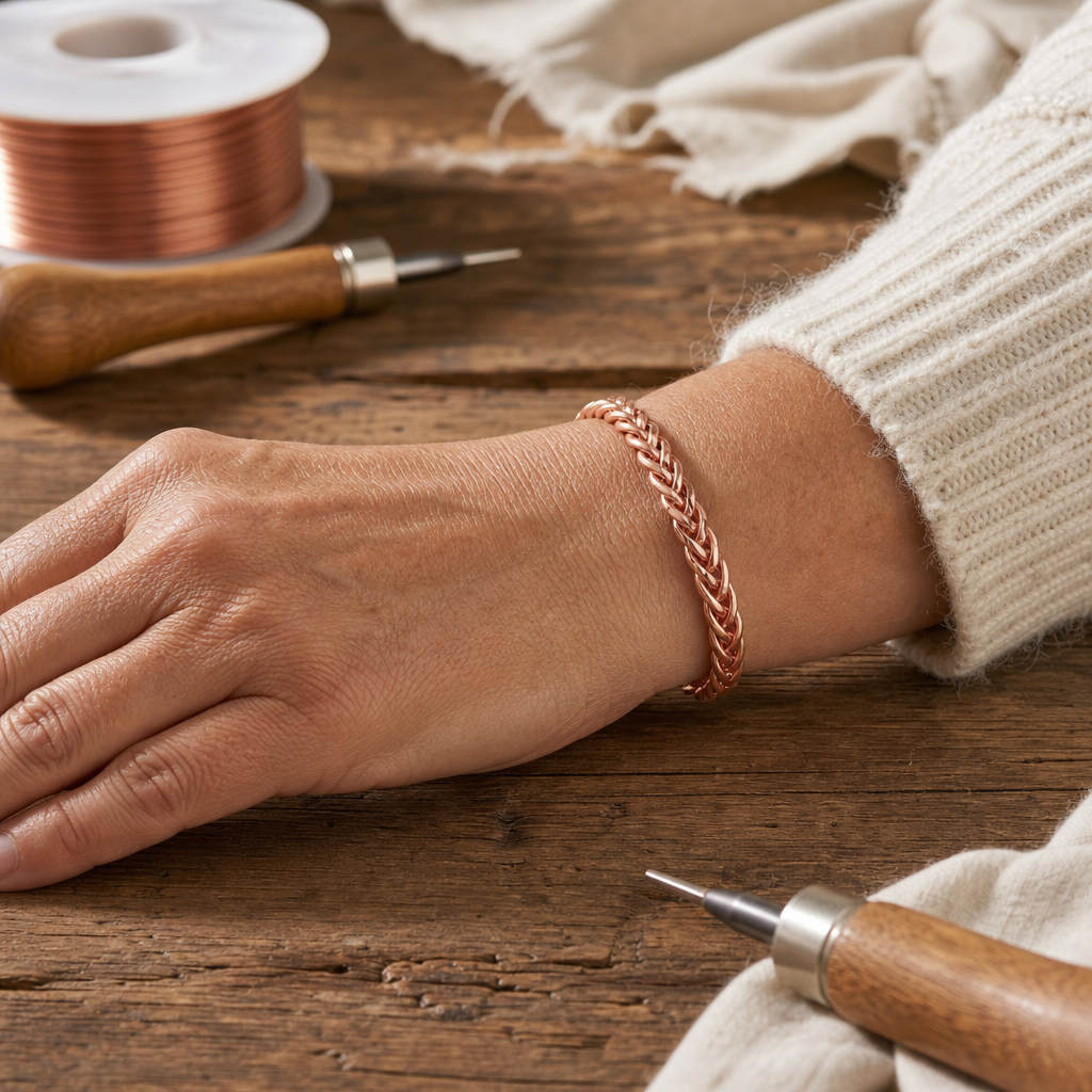 Bracelet en cuivre Bramble