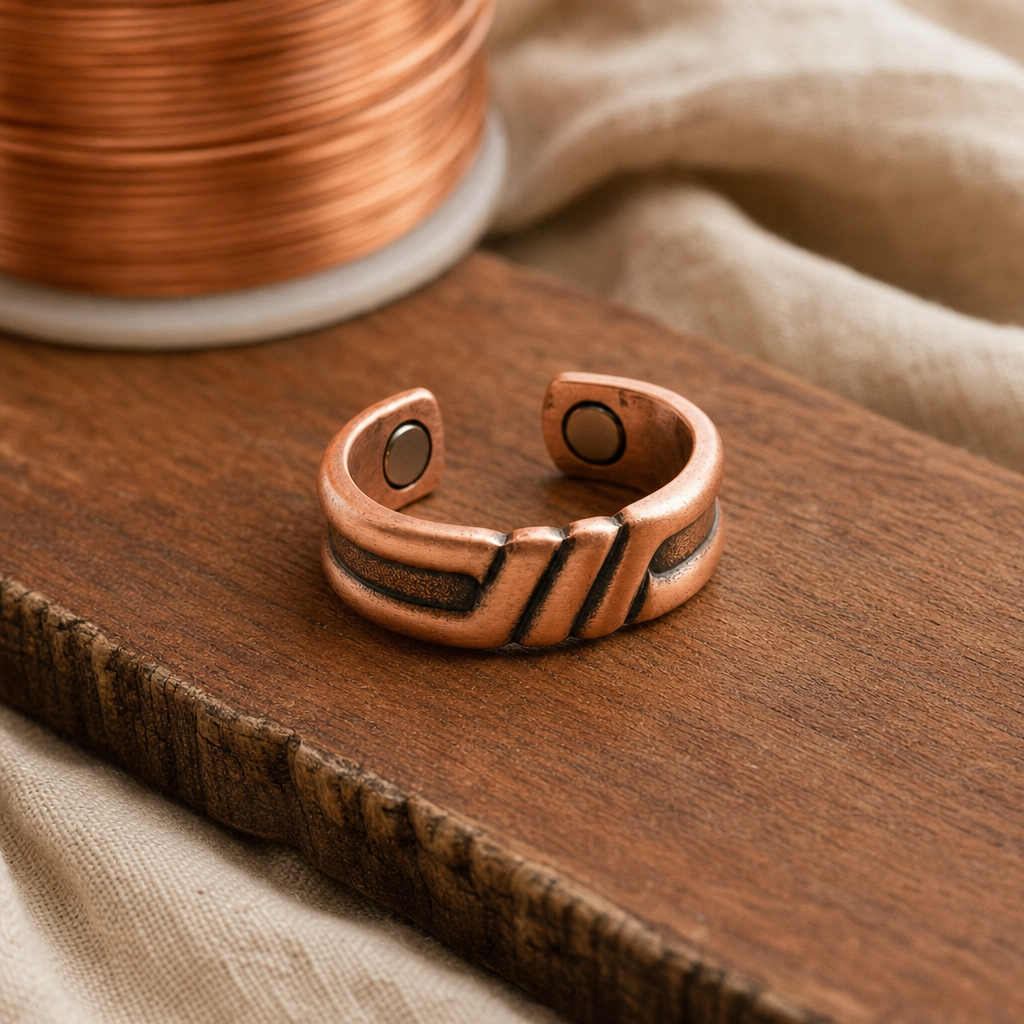 Bague en Cuivre Peat