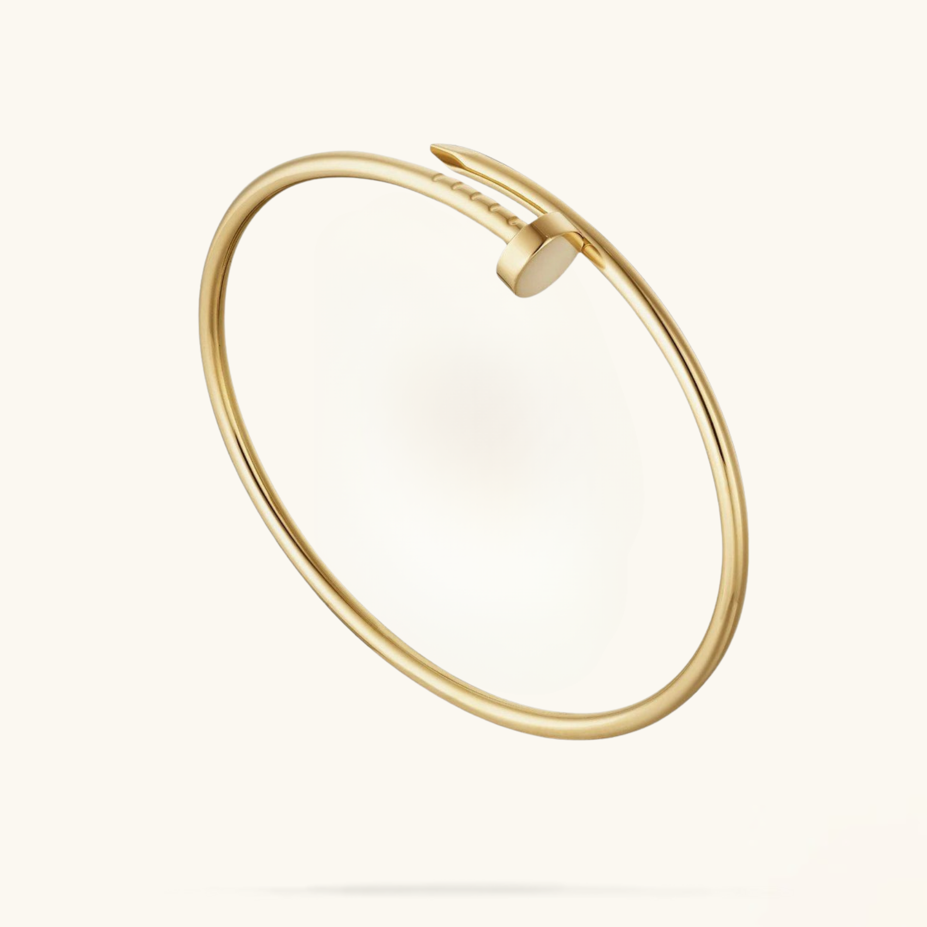 SPIKE | Pulsera Dorada Fina
