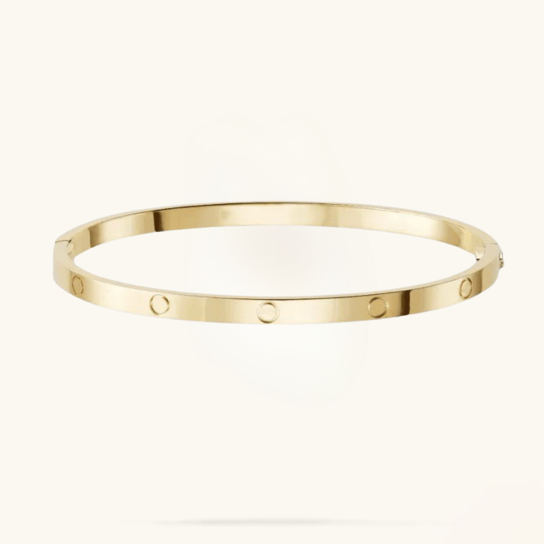 ETERNITY | Pulsera Dorada Fina