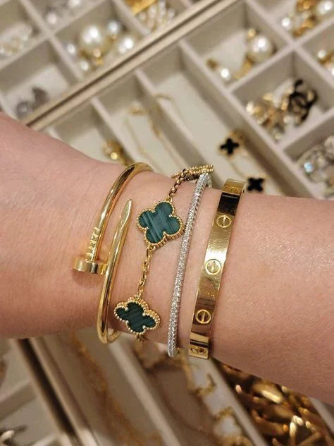 CLOVER | Pulsera Verde