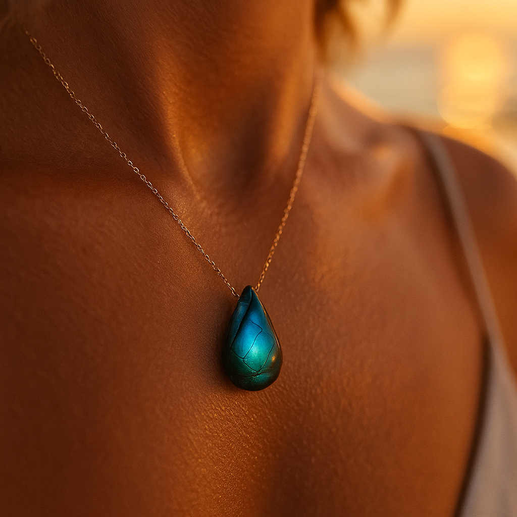 Lagune | Collier en labradorite