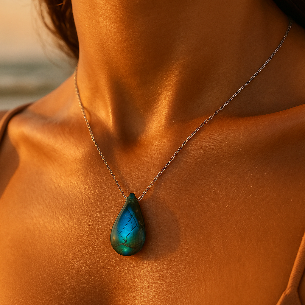 Lagune | Collier en labradorite