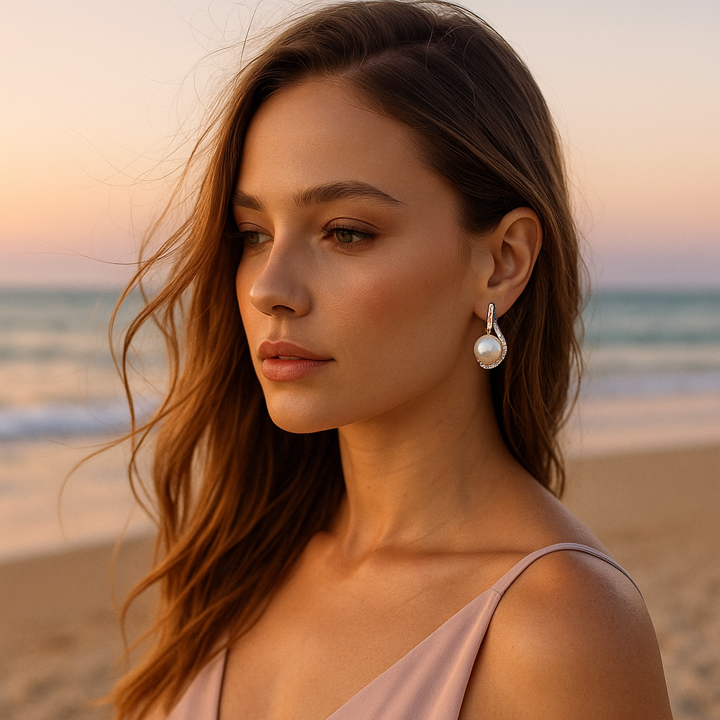Lorelei | Boucles d’oreilles à perle