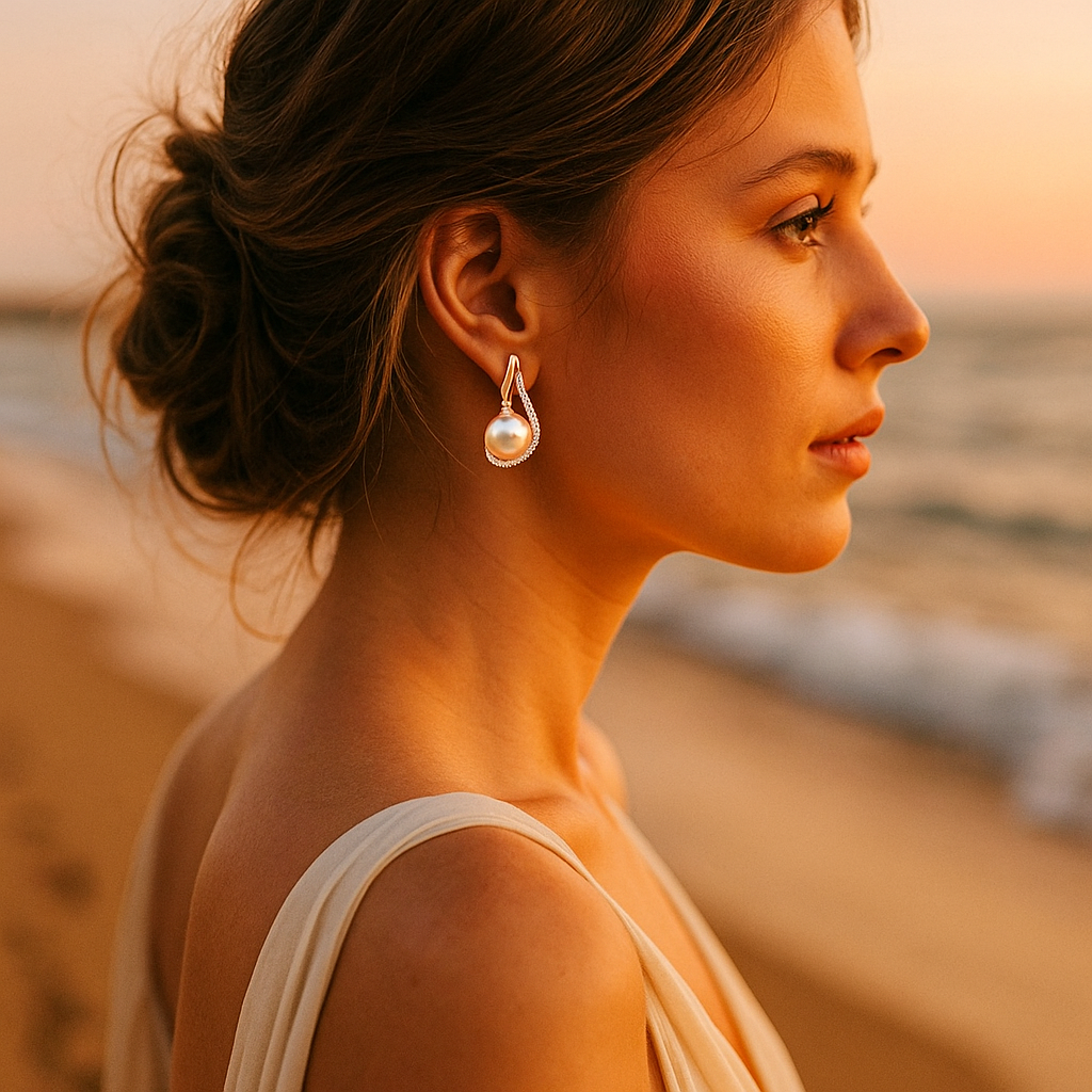 Lorelei | Boucles d’oreilles à perle