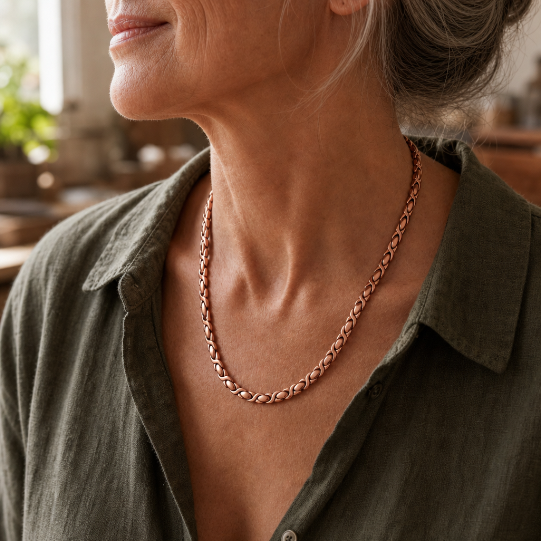 Collier Cedar en Cuivre