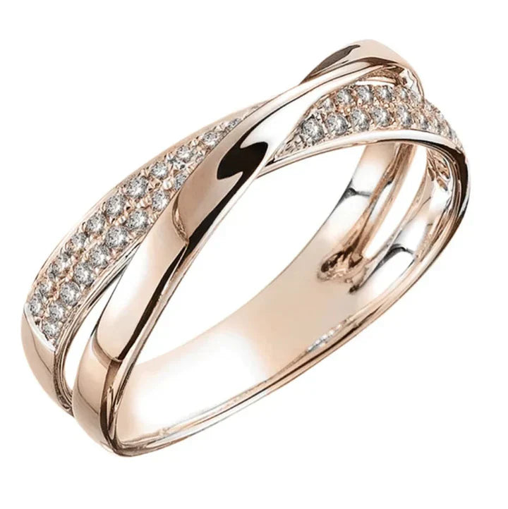Aelira Solene Ring | White Gold