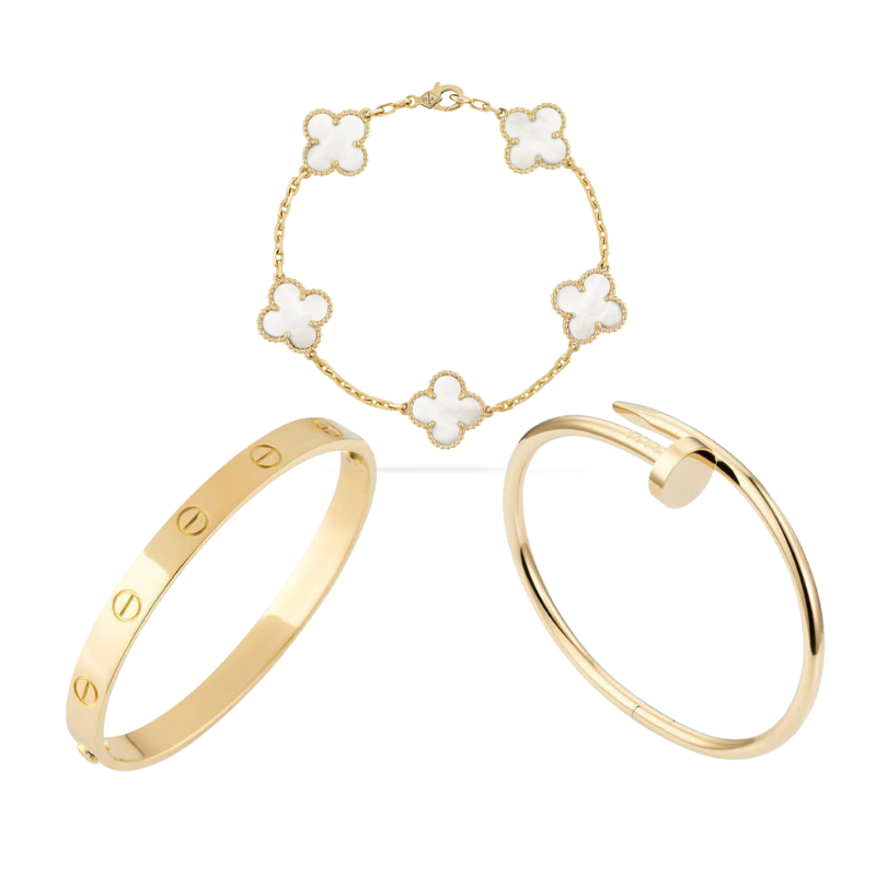 Conjunto de 3 Pulseras "Ellen"