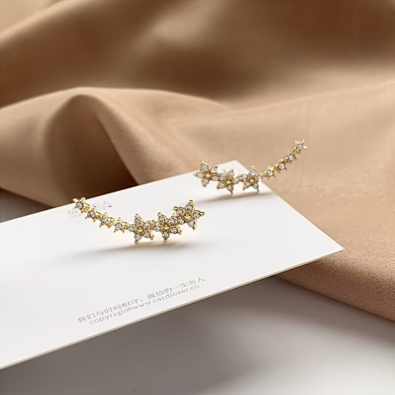Boucles d’oreilles florales intemporelles