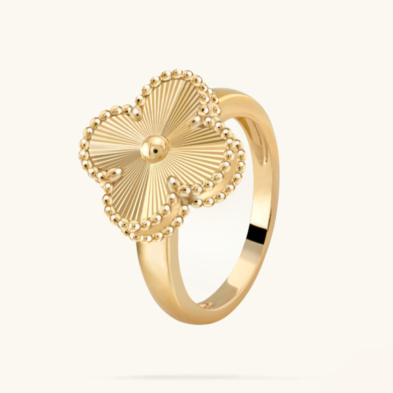 CLOVER | Anillo Dorado