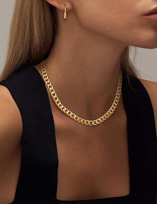 Cavaro™ | Collier Cuban Link Chunky en Or
