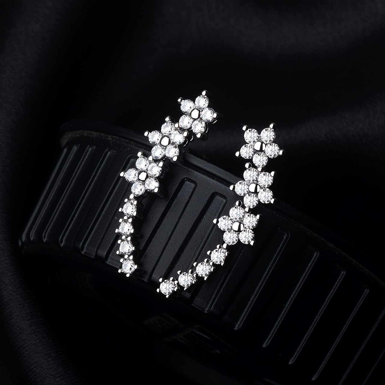 Boucles d’oreilles florales intemporelles