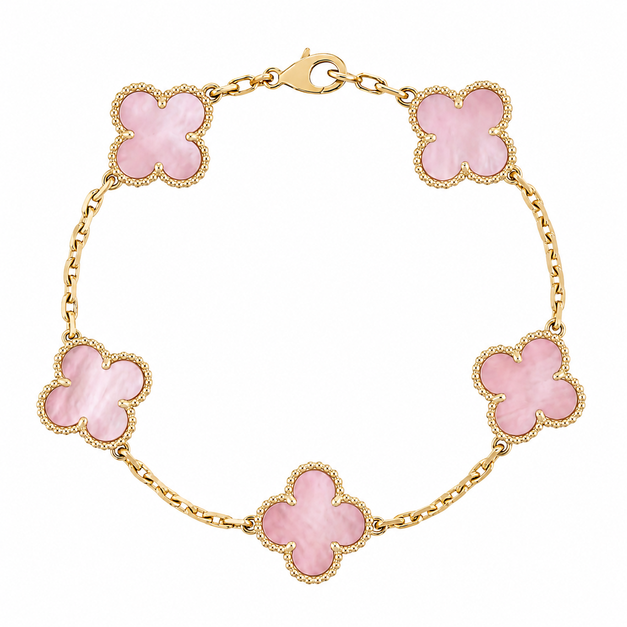 CLOVER | Pulsera Rosa