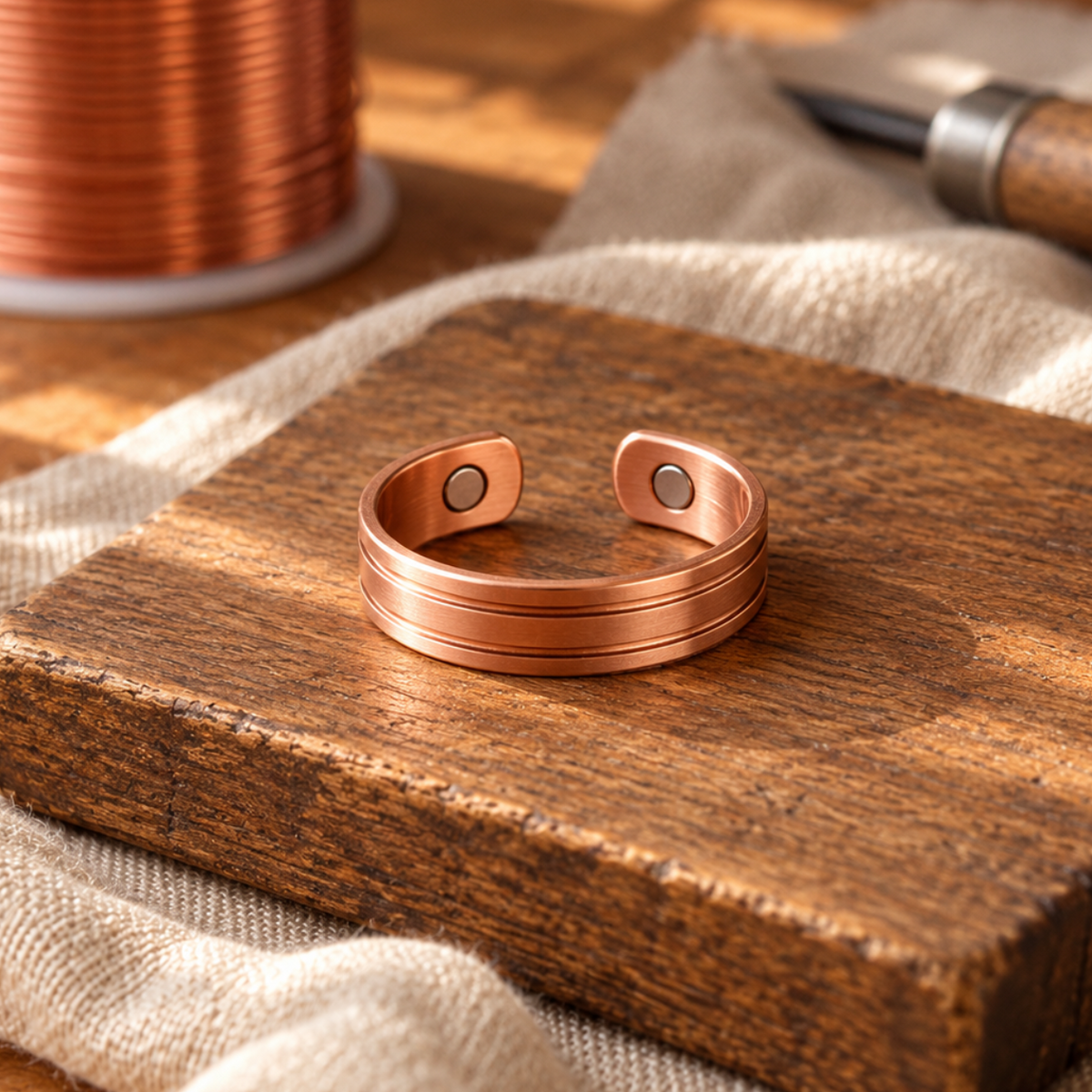 Bague Band en Cuivre