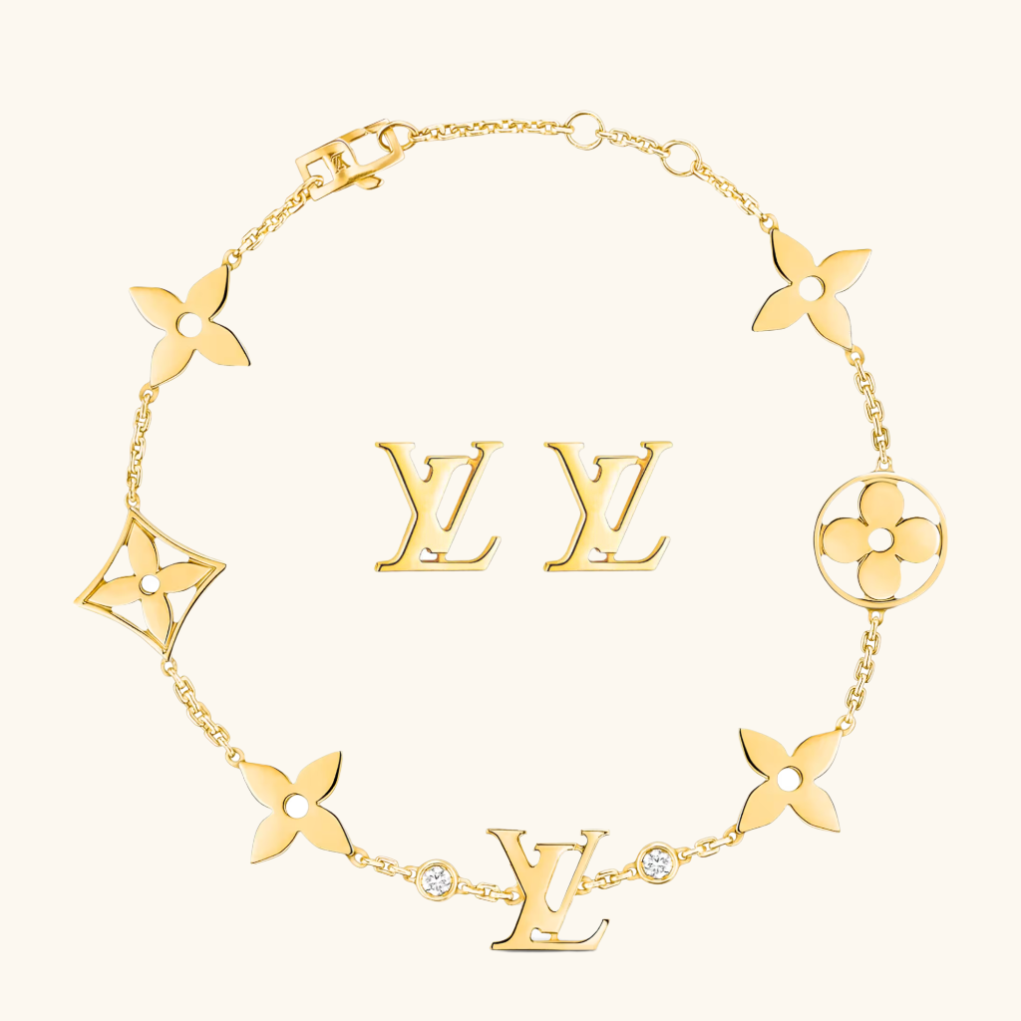 EXCLUSIVO | Conjunto Lottie Dorado
