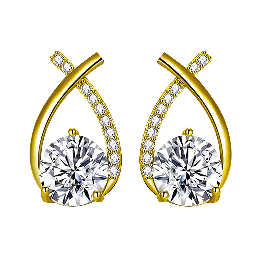 Pendientes Arielle dorados