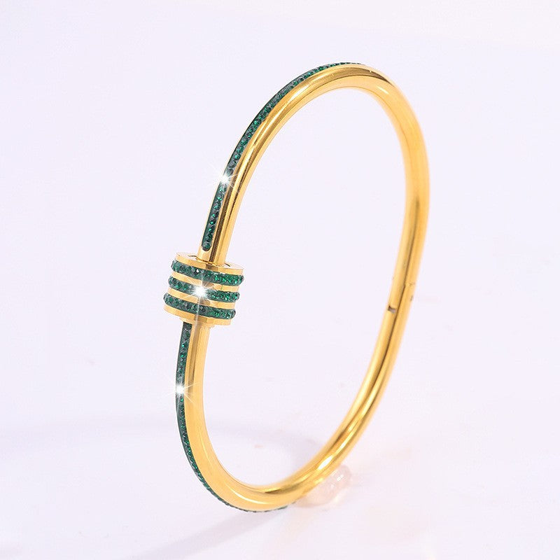 Tessandra Virelli Bracelet Black | Gold
