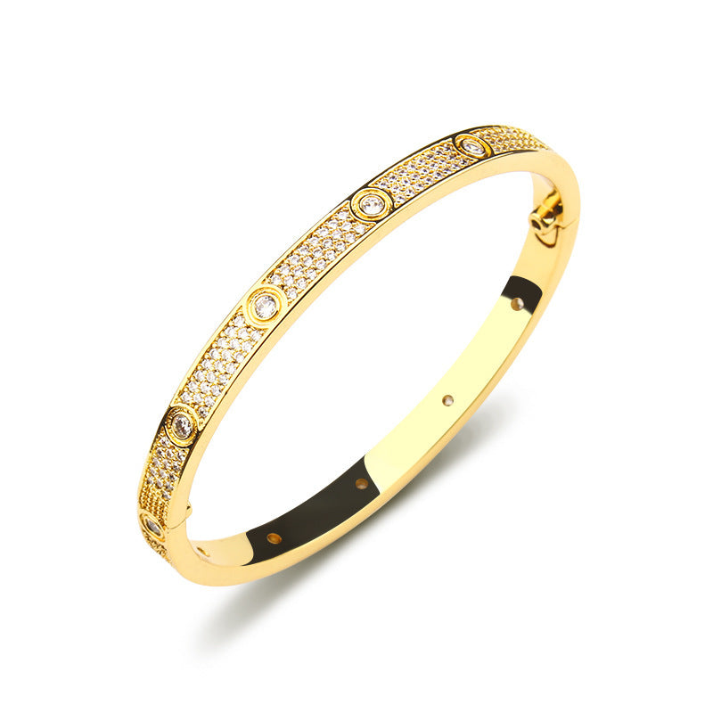 ETERNITY | Pulsera Dorada Premium