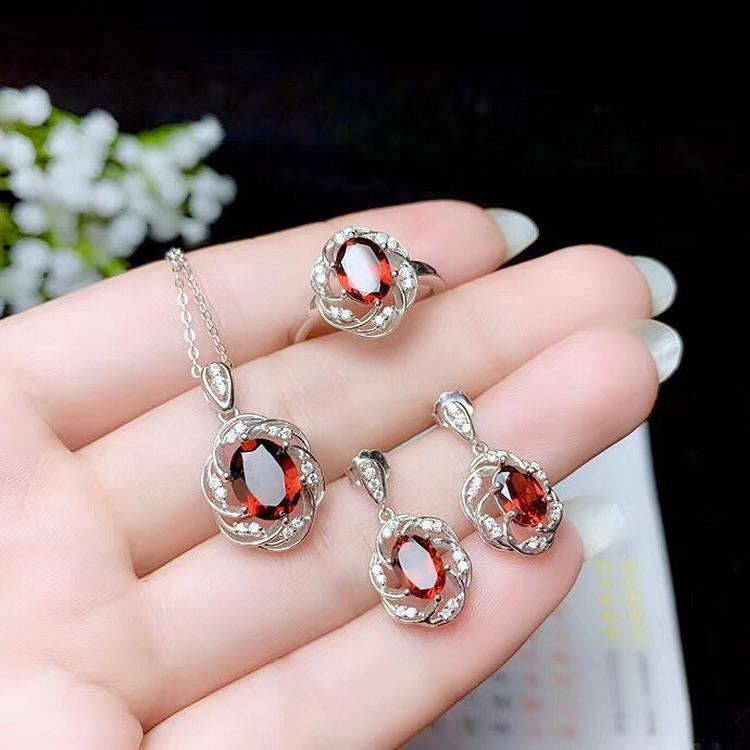 Elara Cirquelin Set | White Gold 14k
