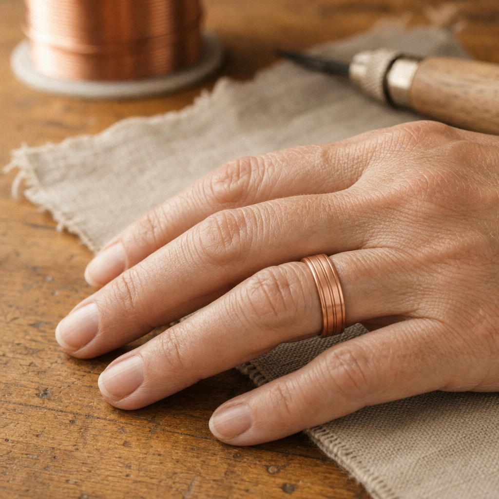 Bague Band en Cuivre