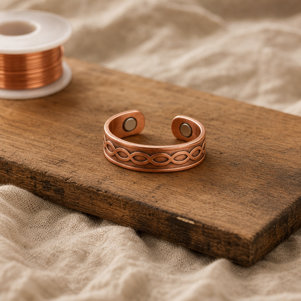 Bague Char en Cuivre