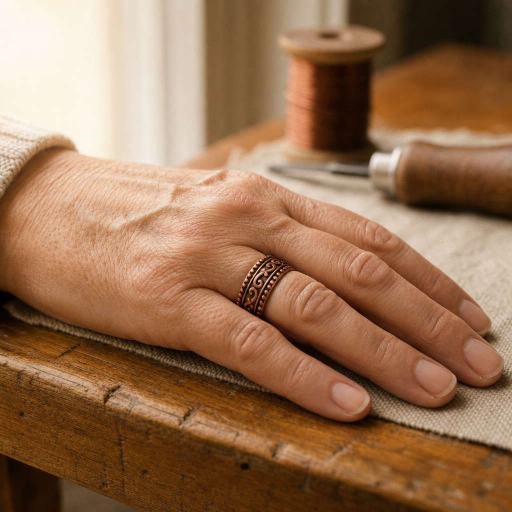 Bague Fern en Cuivre