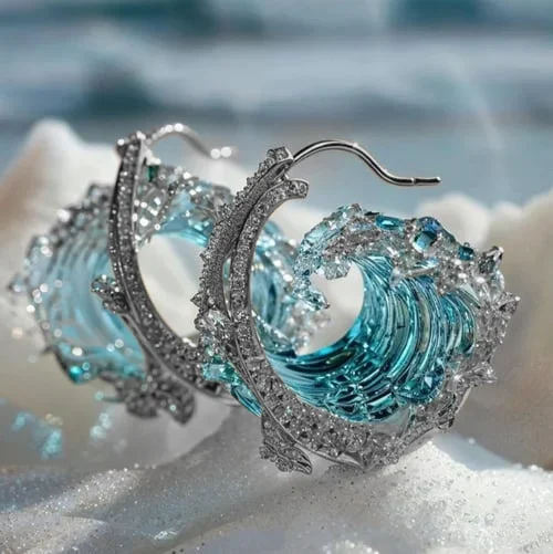 Boucles d’oreilles Ocean’s Oath